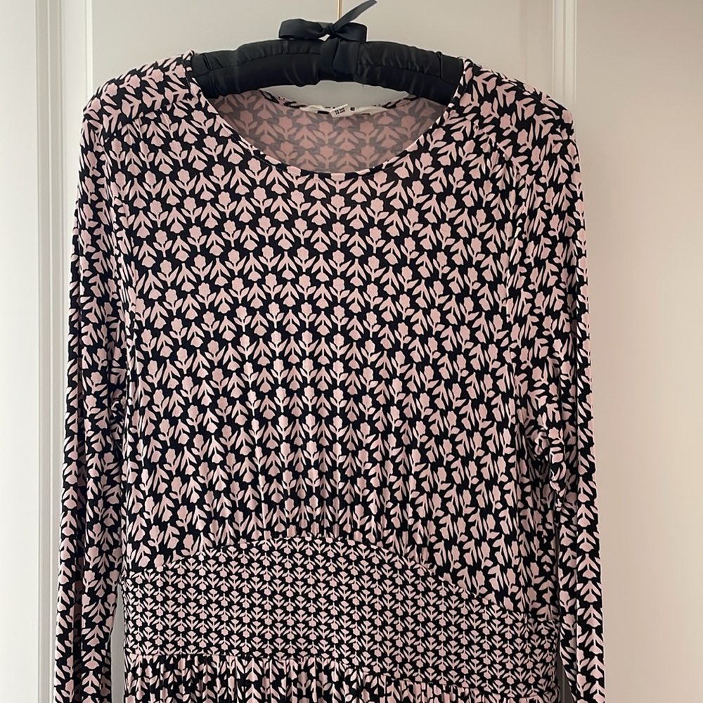 Boden Thea Long Sleeve Jersey Dress - Picture 3 of 4